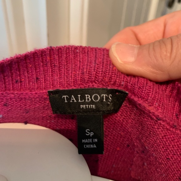 Talbots petites kitty tweed shift sweater dress. Maybe worn once - Picture 2 of 4